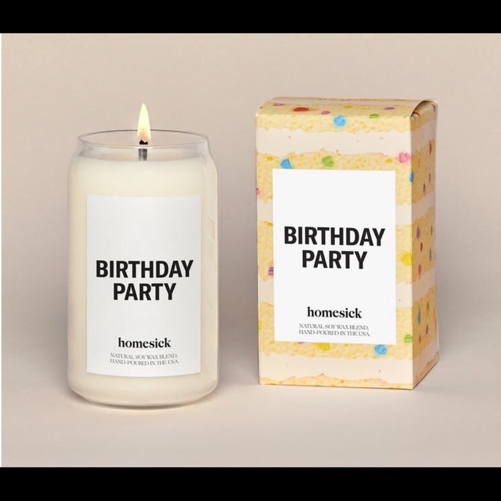 Homesick Birthday Candle